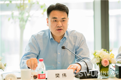 西政网讯(记者   安鑫)4月25日上午,西南政法大学党委书记樊伟,党委副